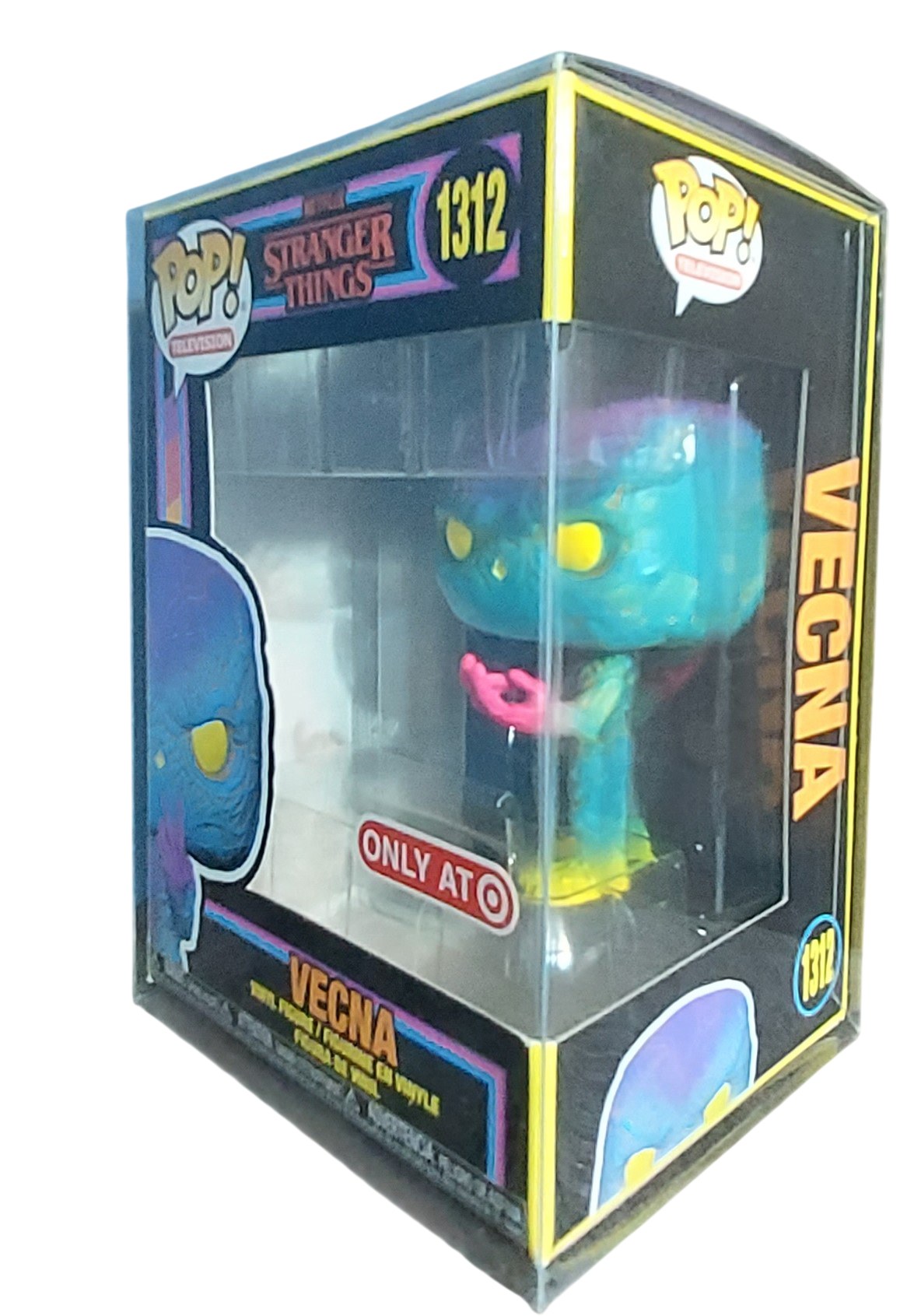 Stranger Things "Vecna" Vinyl Figure Blacklight Target Exclusive