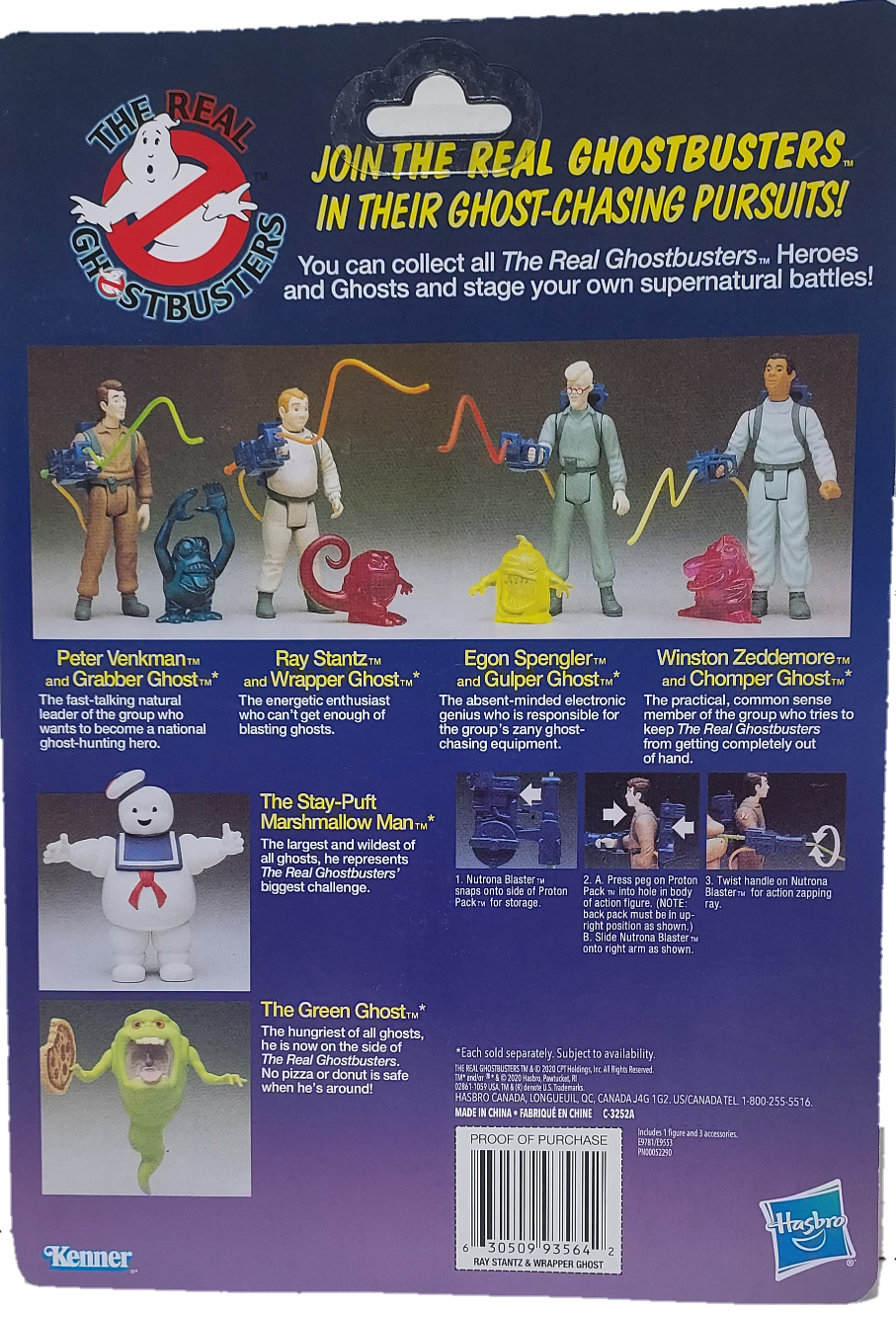 Ray Stantz- The Real Ghostbuster Animated series RETRO