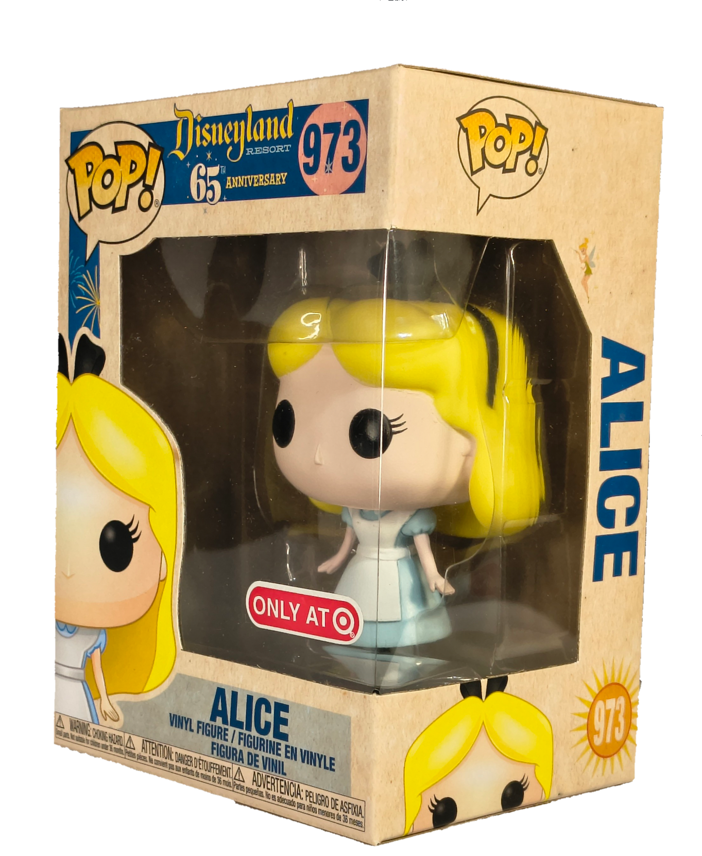 Disneyland Resort 65th Anniversary "Alice" Vinyl Figure #973 Target Exclusive