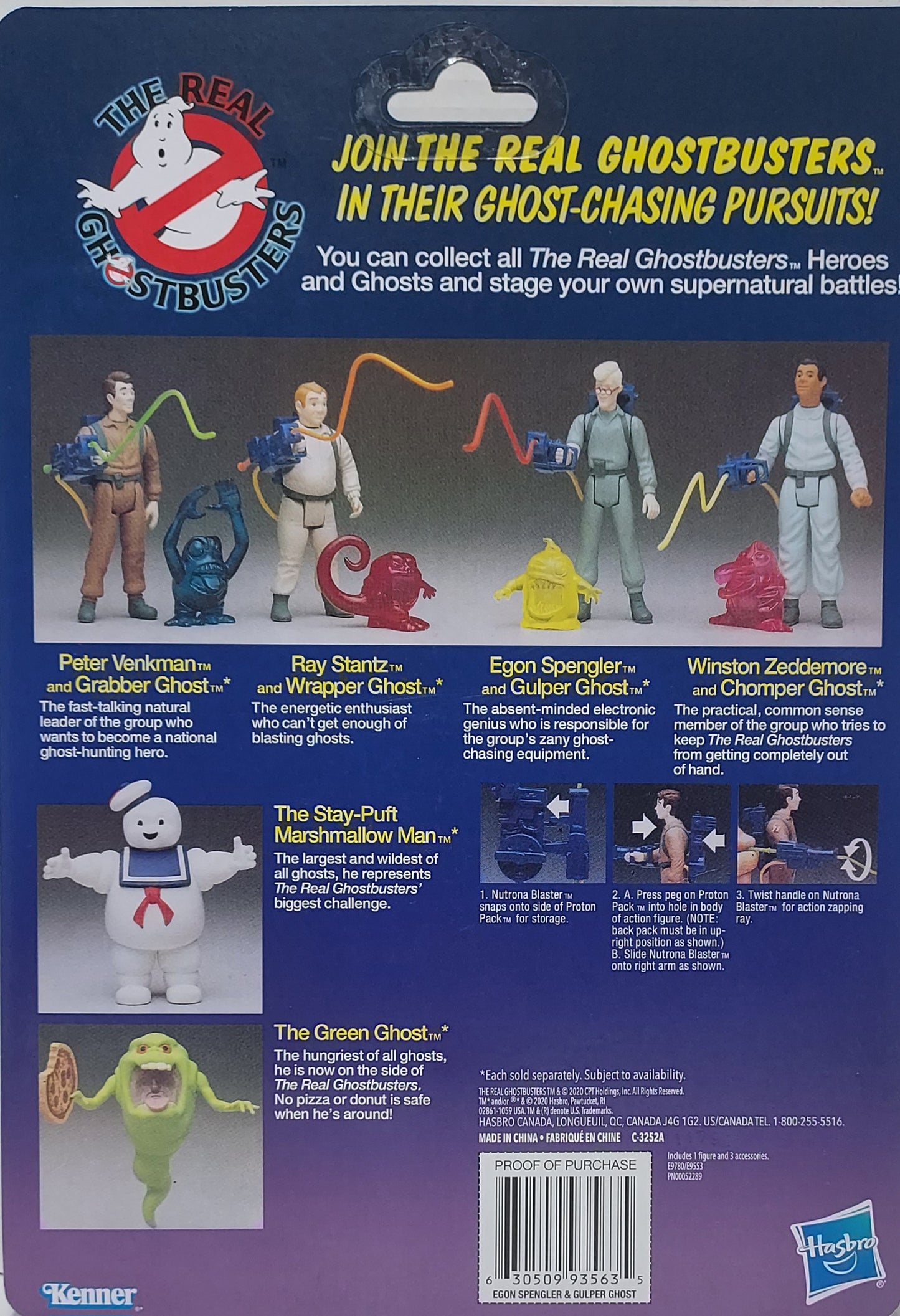 Egon Spengler -The Real Ghostbuster Animated series RETRO