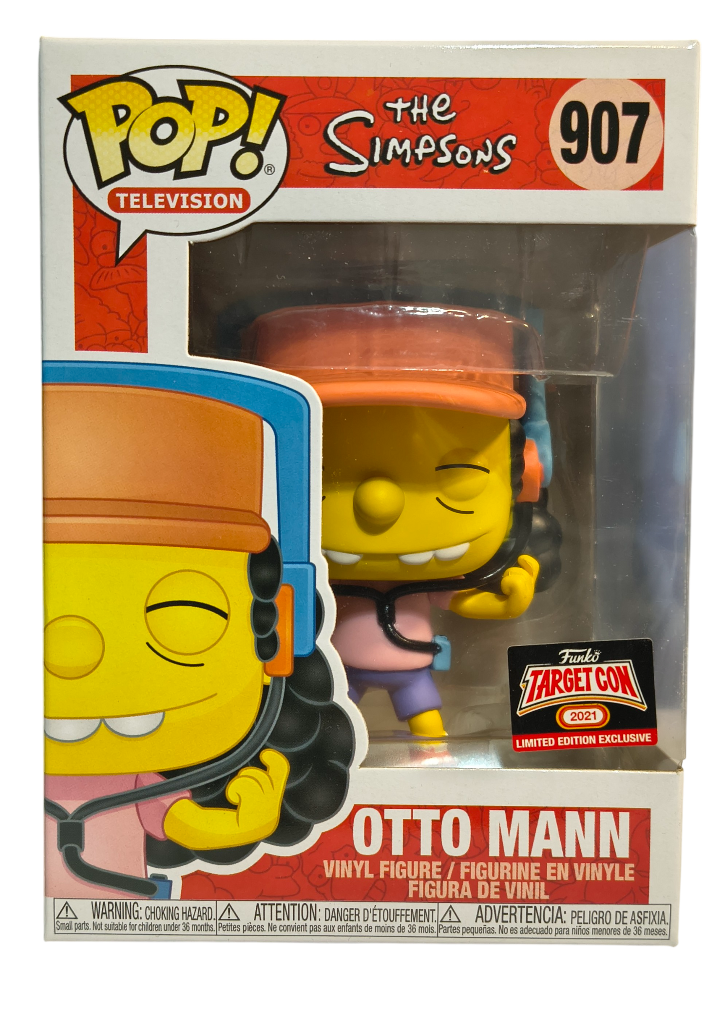 The Simpsons "Otto Mann" Vinyl Figure 2021 Target Con