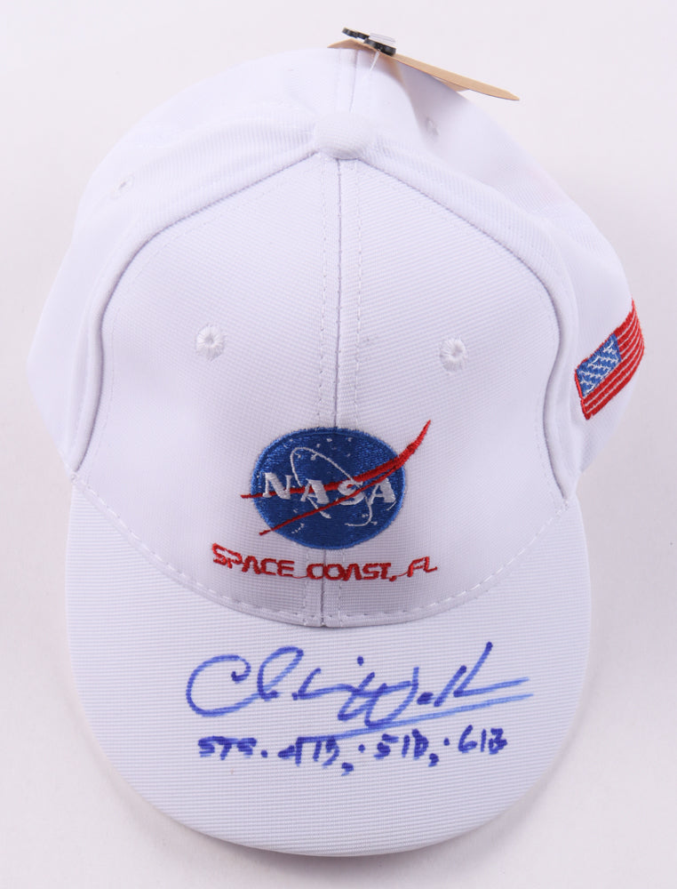 Charles Walker Signed NASA Adjustable Hat - Beckett COA