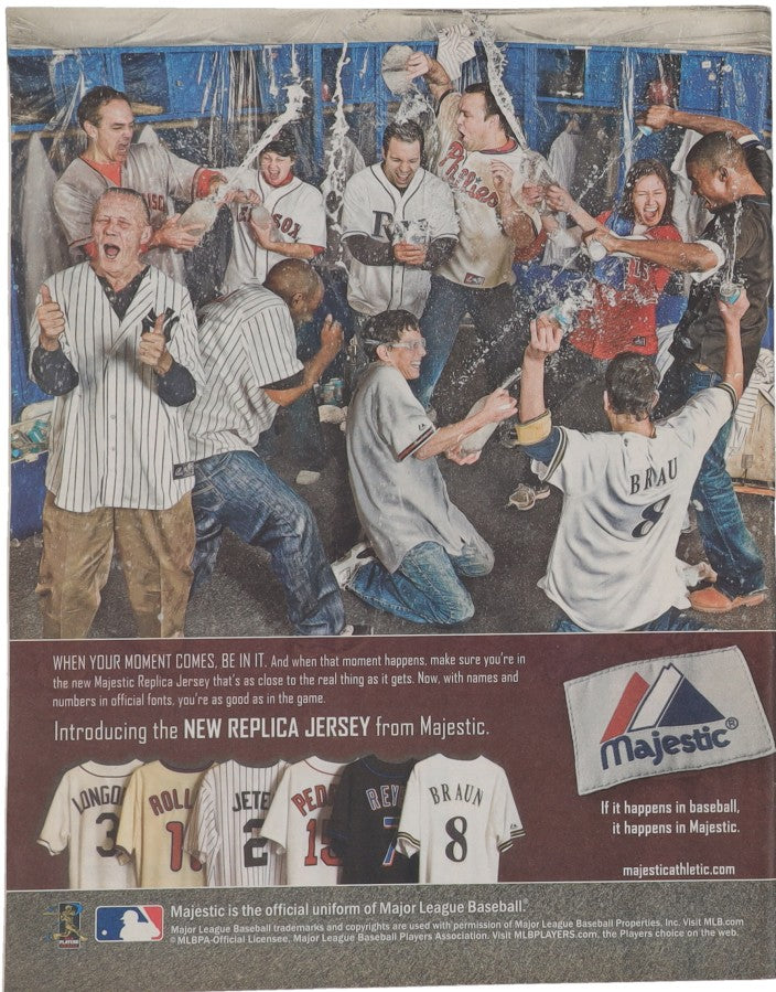 Brett Wallace Signed 2009 Baseball America Magazine (JSA Coa)