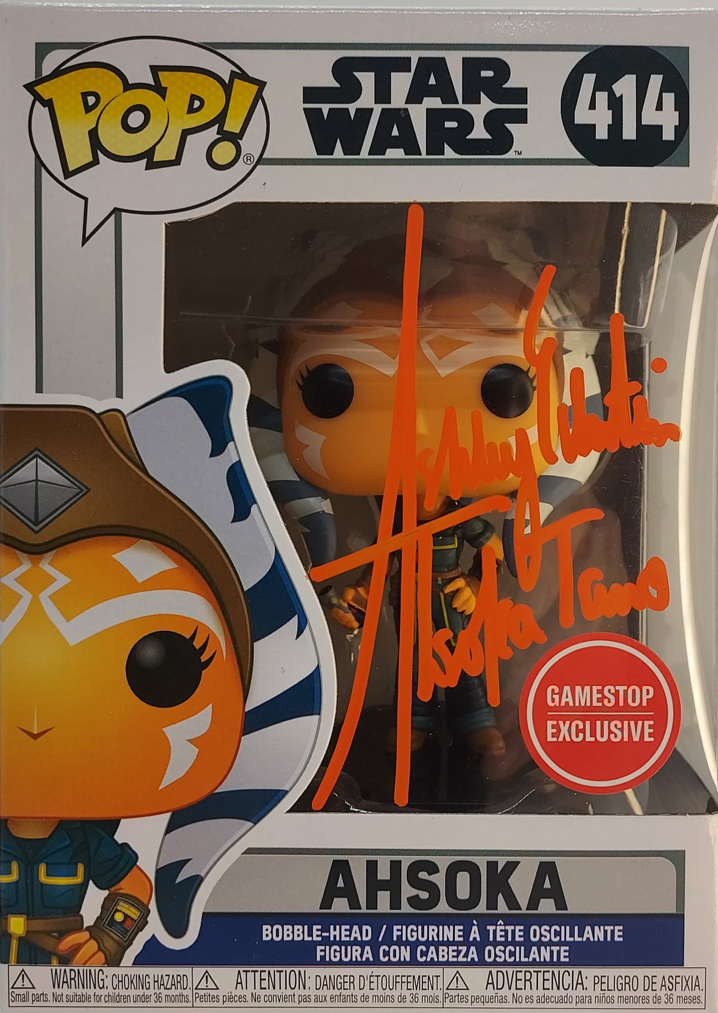 Ashley Eckstein Star Wars Gamestop Exclusive Bobblehead Figure
