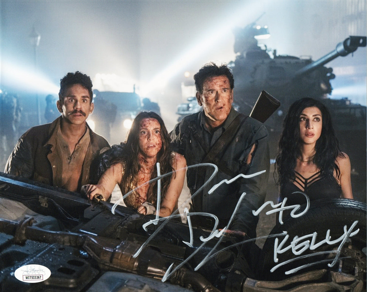 Dana DeLorenzo: Kelly: ASH VS EVIL DEAD: Signed 8x10: Beckett COA - See Description - (L1)