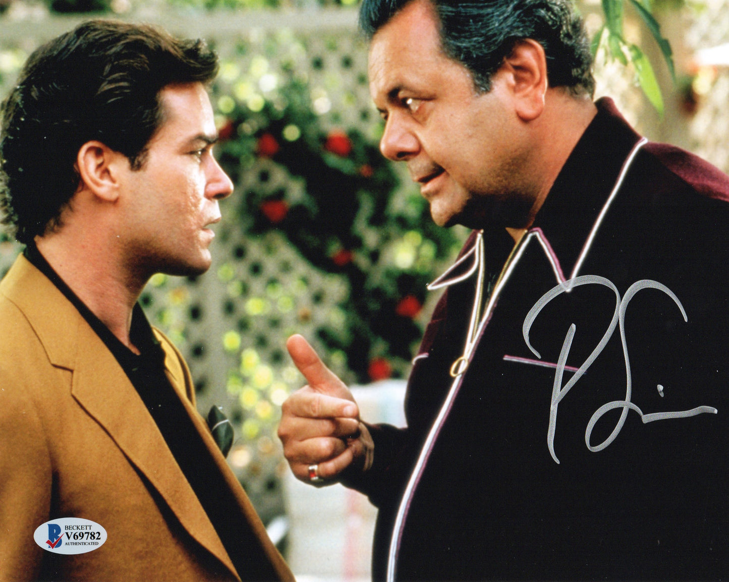 Paul Sorvino: as Paul Cicero -Goodfellas- Signed 8x10- Beckett COA