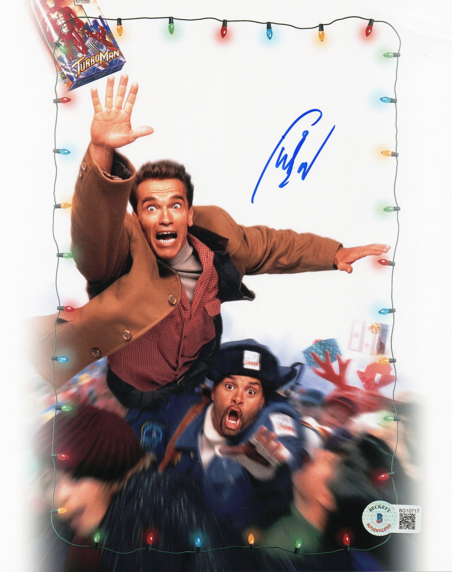 SinBad- as Myron Larabee -Jungle all the way: Signed 8x10: Beckett COA - See description (L1)