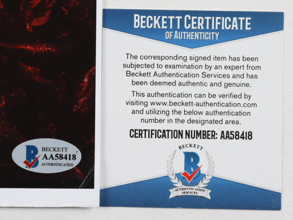 Tania Saulnier-as Kylie Strutemyer-Signed 11x17 Slither-Beckett