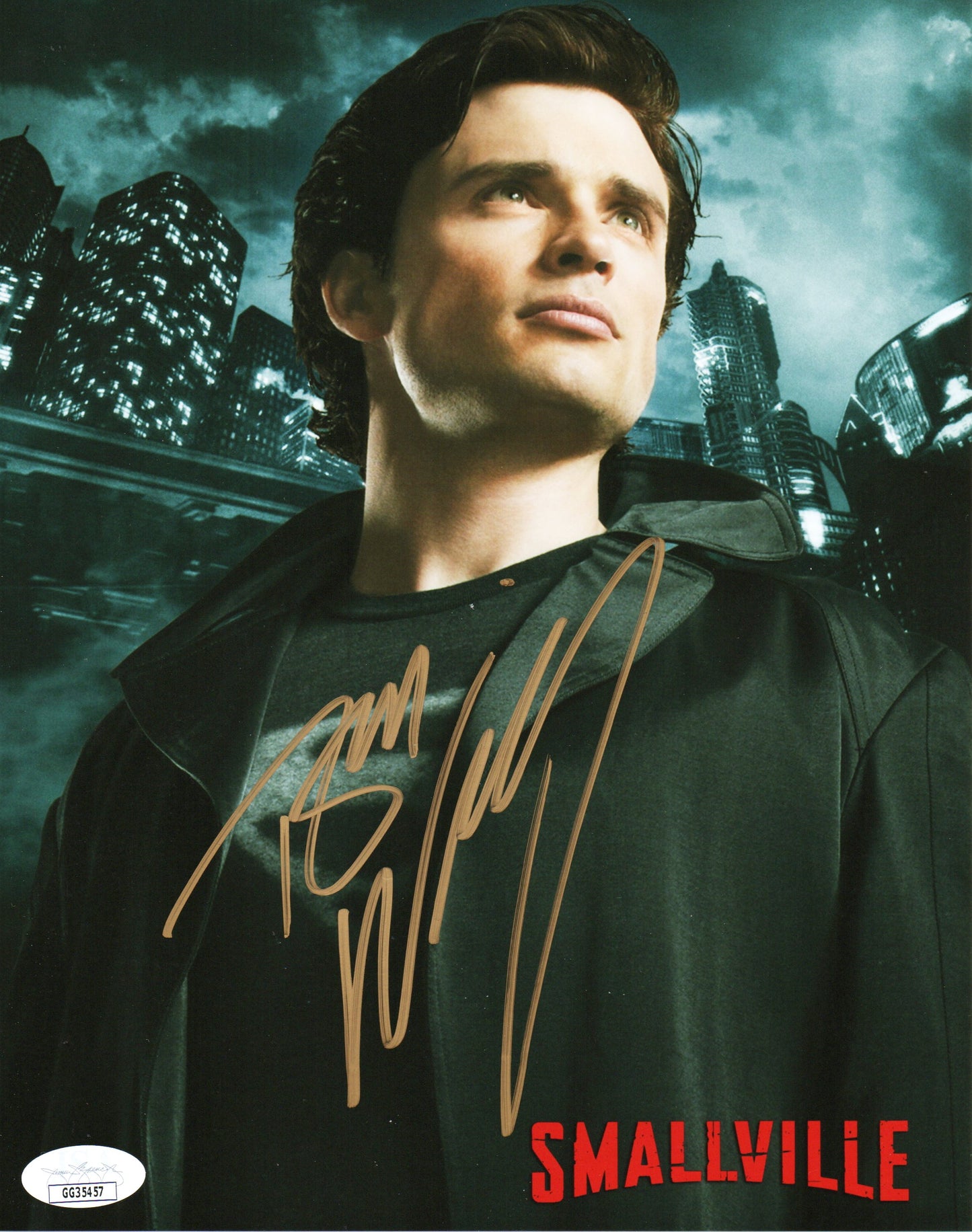Tom Welling - Clark Kent -Signed 8x10 - Smallville-JSA COA