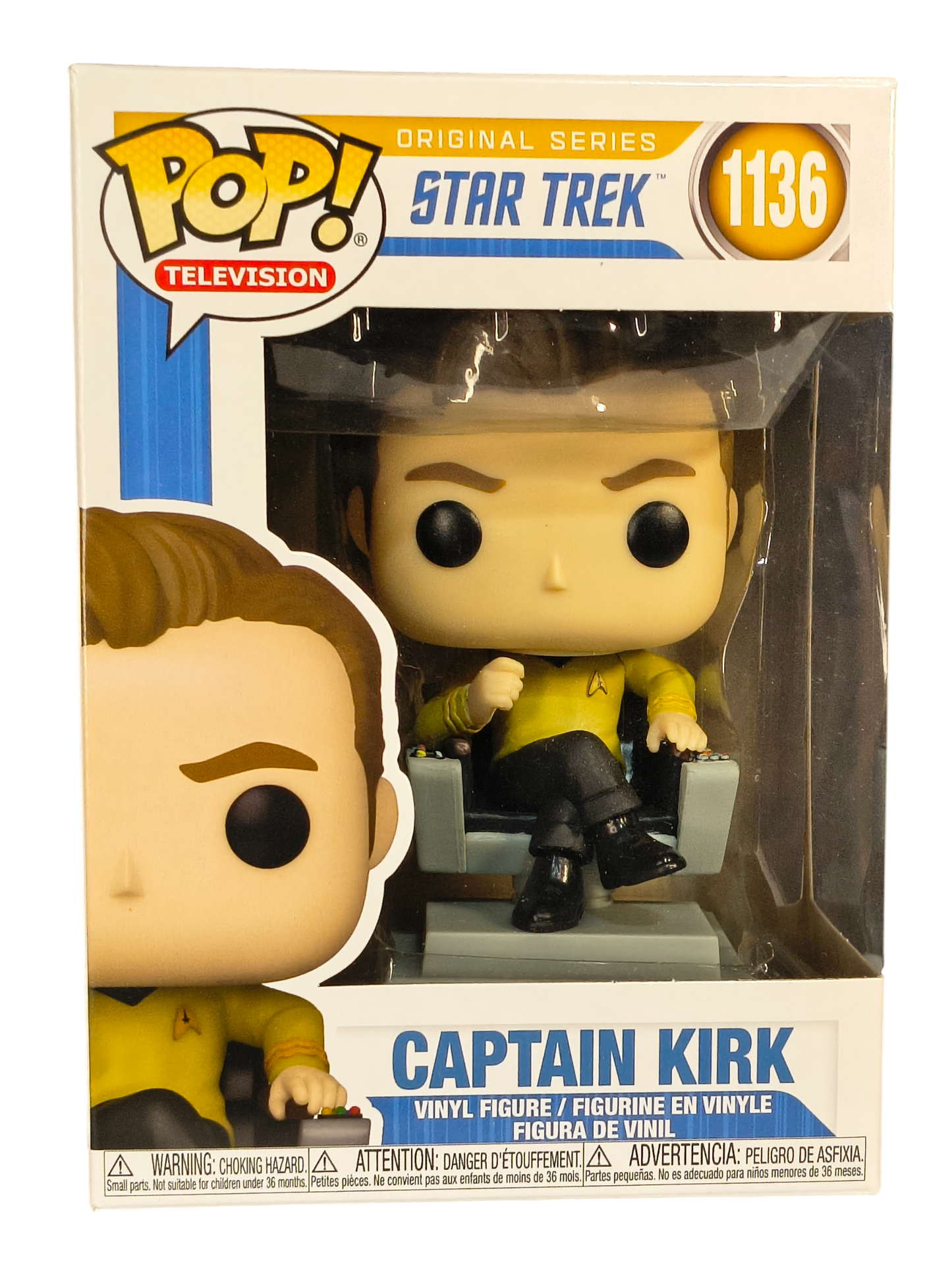 Star Trek "Captain kirk" Vinyl figure