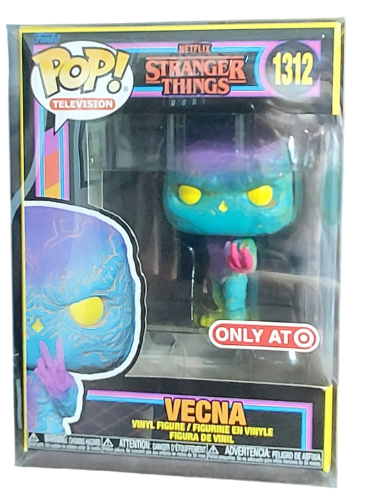 Stranger Things "Vecna" Vinyl Figure Blacklight Target Exclusive
