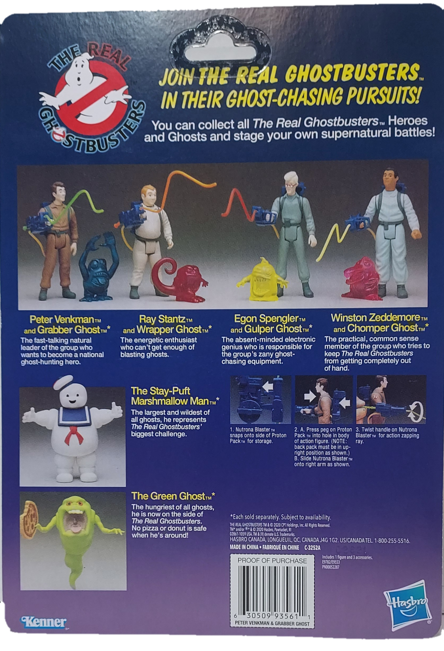 Peter Venkman -The Real Ghostbuster Animated series RETRO