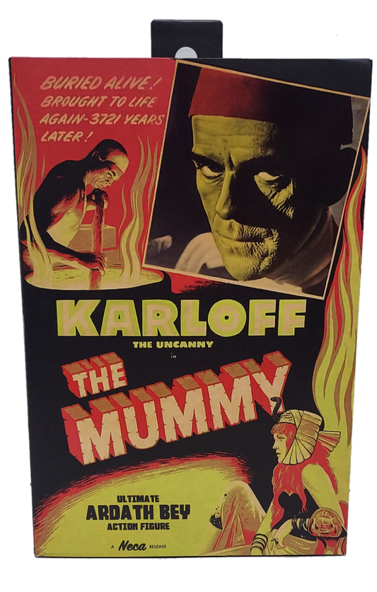 Neca Universal Monsters - The Mummy Ultimate Ardath Bey Karloff Action Figure (L1) Read Description