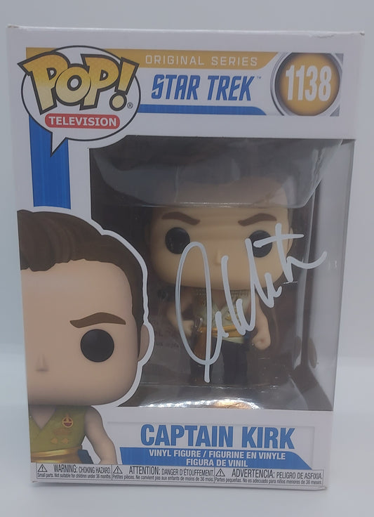 Bobblehead Figure Captain Kirk #1138 signed by William Shatner - See Description - (L1)