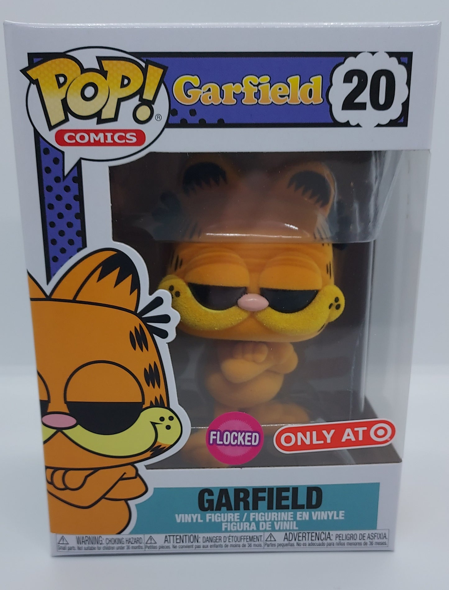 Flocked Garfield Target Exclusive #20 - See Description (L1)