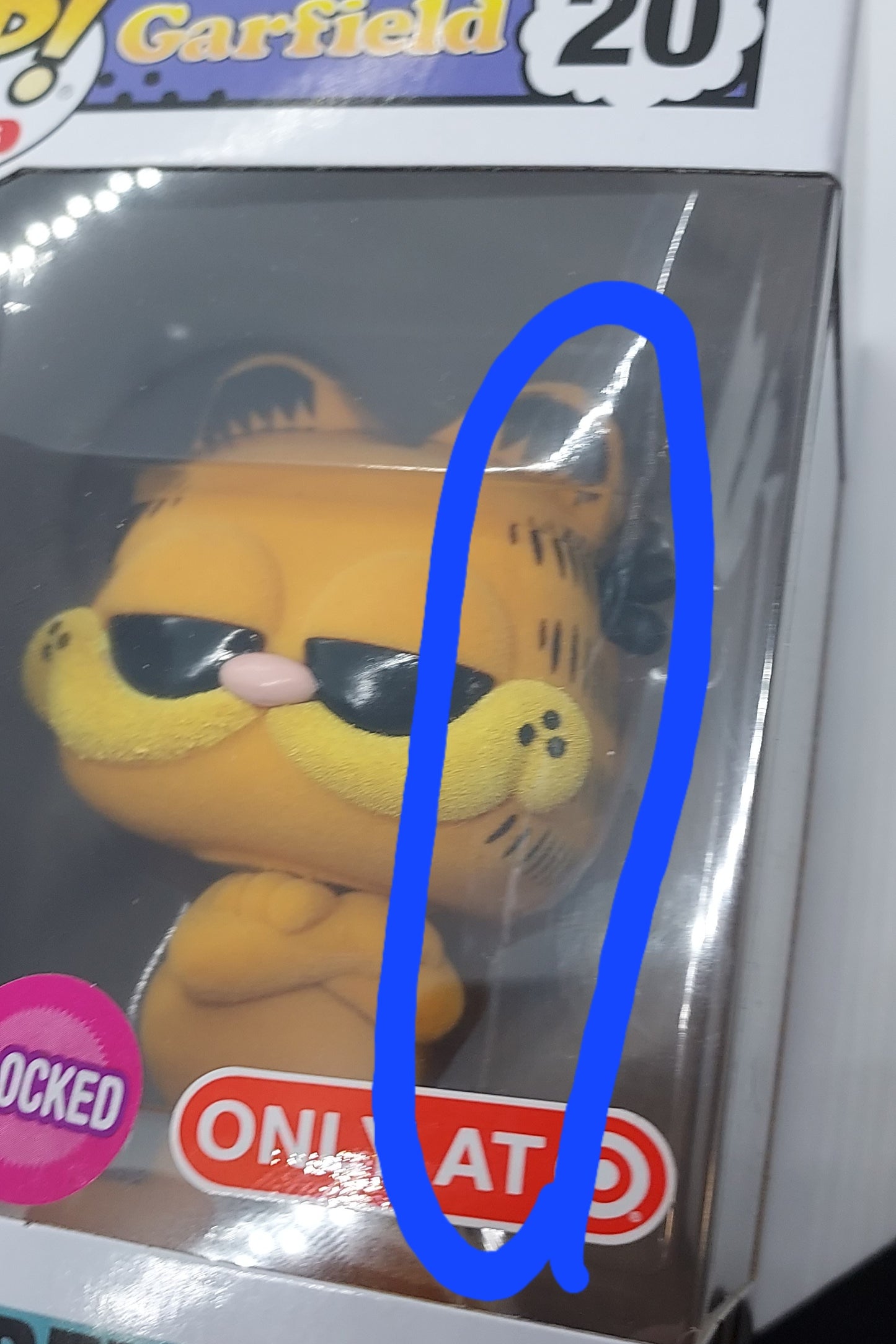 Flocked Garfield Target Exclusive #20 - See Description (L1)