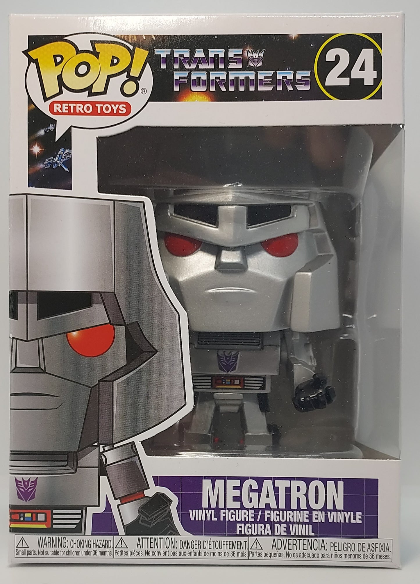 Bobblehead Figure Retro Toys "Megatron" #24