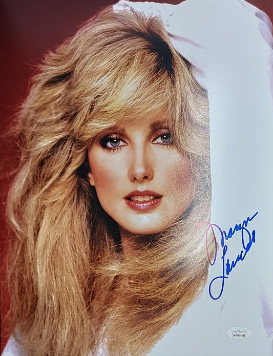 Morgan Fairchild Signed 11x14 Photo (JSA) (L1) See description