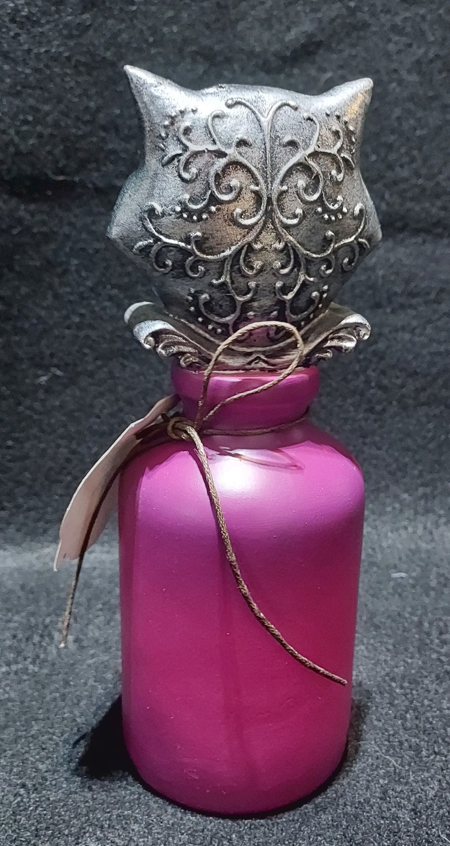 Decorative polyresin poison bottle