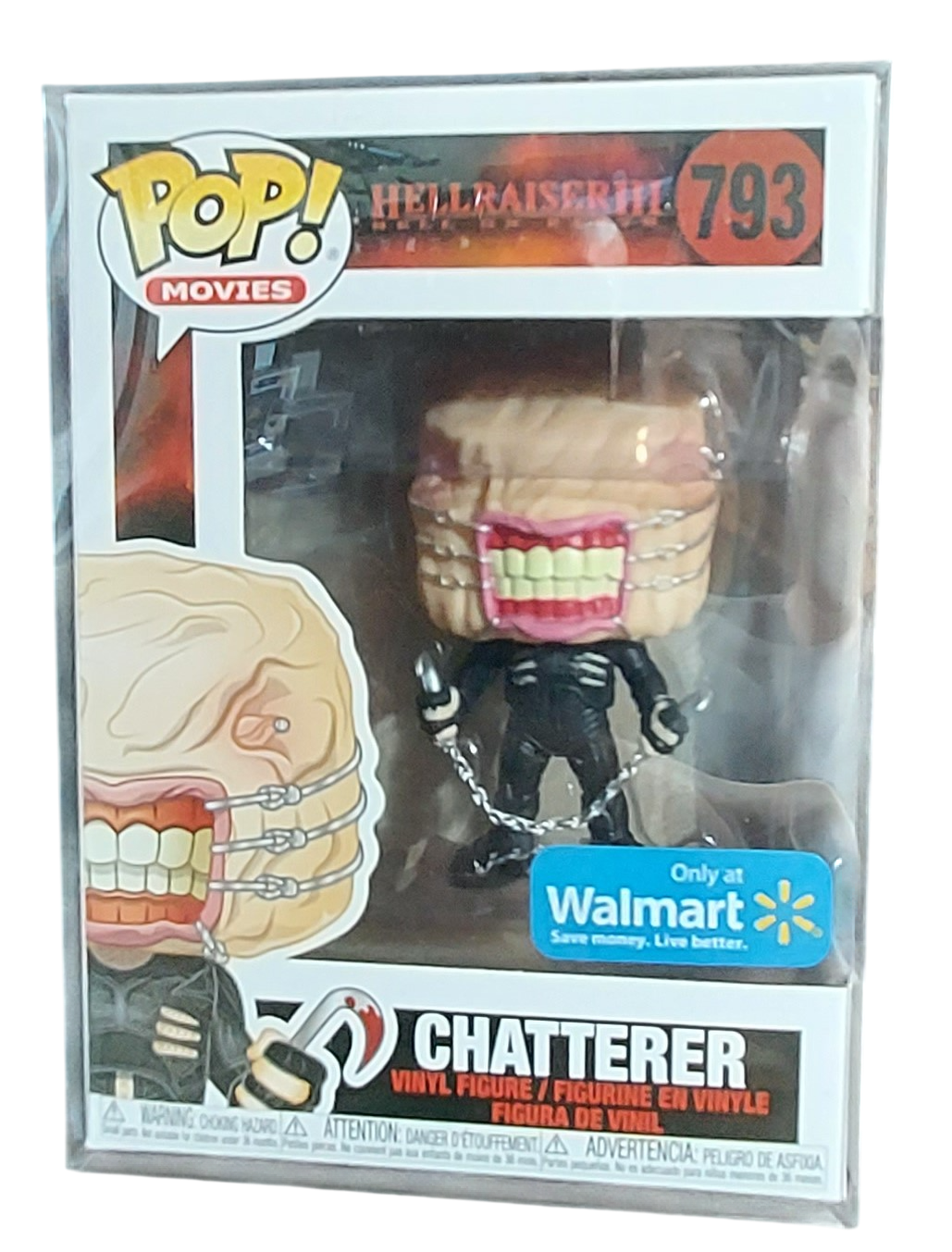 Hellraiser III "Chatterer" Walmart exclusive Vinyl Figure