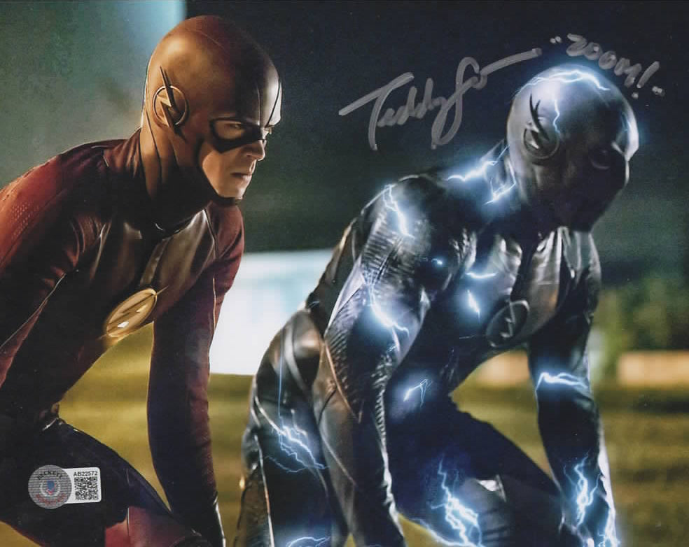 Teddy Sears - CW TV FLASH series - signed 8x10 - Becket COA (1)