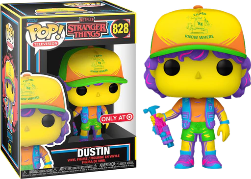 Bobblehead Figure -"Dustin" Stranger Things-Target Black Light Exclusive