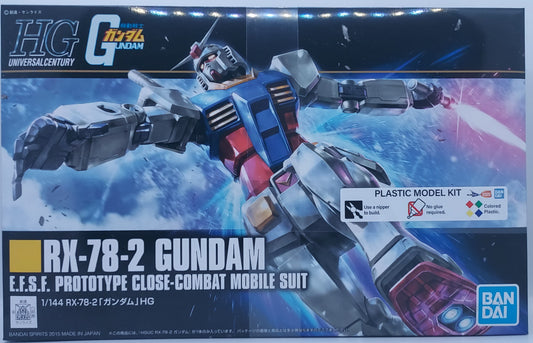 RX-78-2-Gundam-Close-Combat Mobile Suite model kit-1/144-Bandai