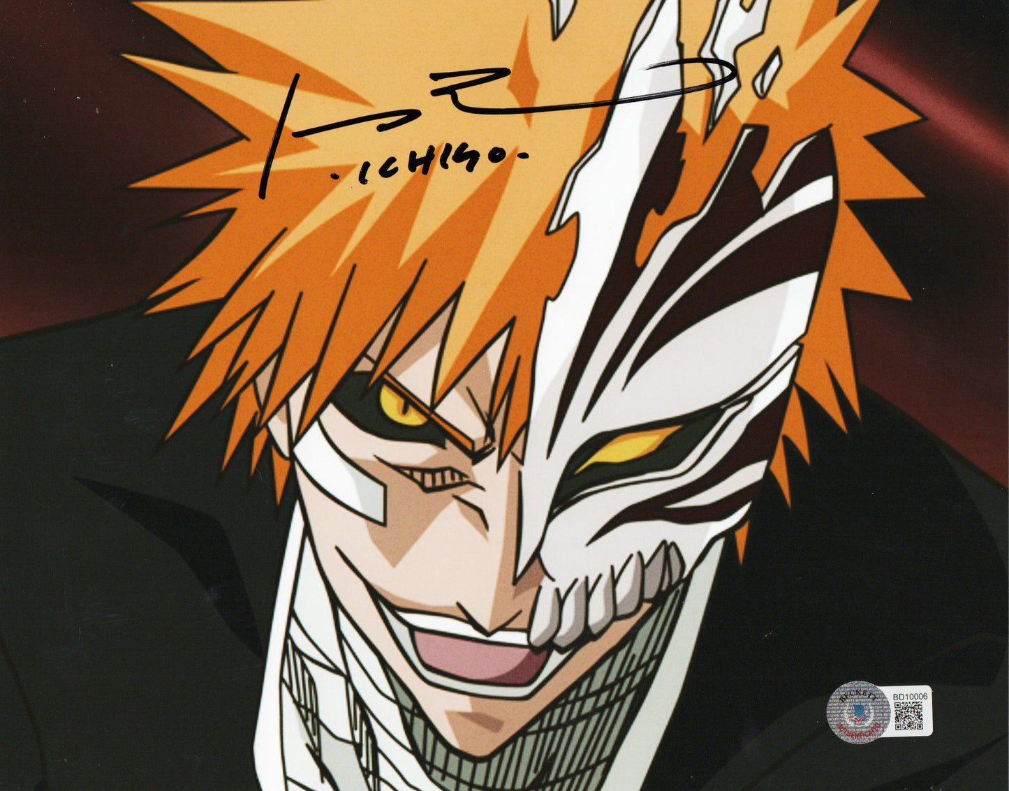 Johnny Youg Bosch-voice of Ichigo Kurosaki-signed Bleach 8x10-Beckett