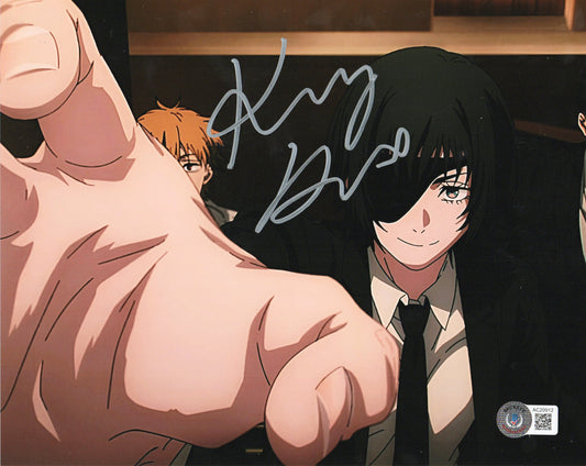 Katelyn Barr-voice of Himeno-signed Chainsaw Man 8x10 Beckett (3)