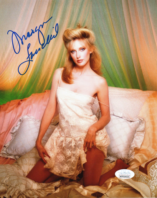 Morgan Fairchild Signed 8x10 Photo (JSA) (L1) See description