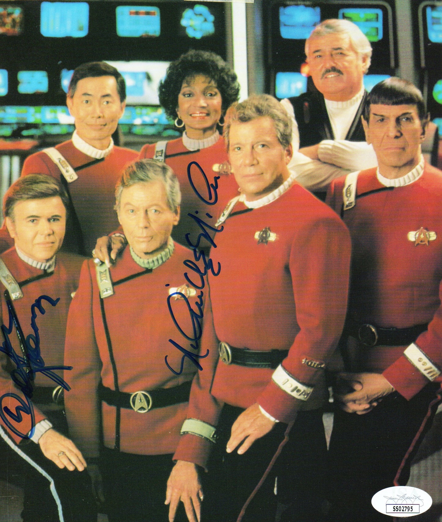 Nichelle Nichols & Walter Koenig-signed Star Trek: Undiscovered Country 8x10-JSA (2)