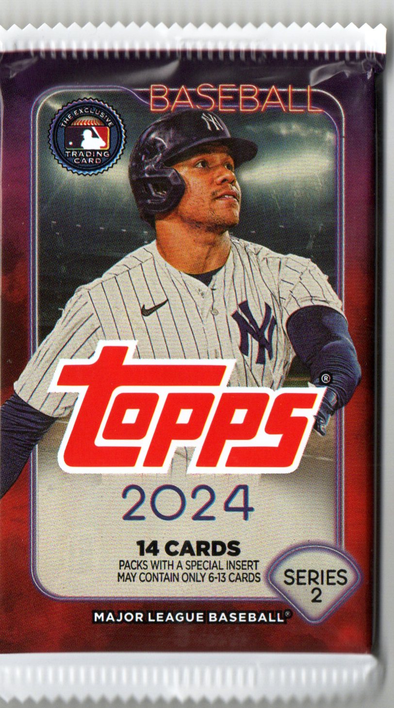 Topps 2024 series 2, 14 card pk