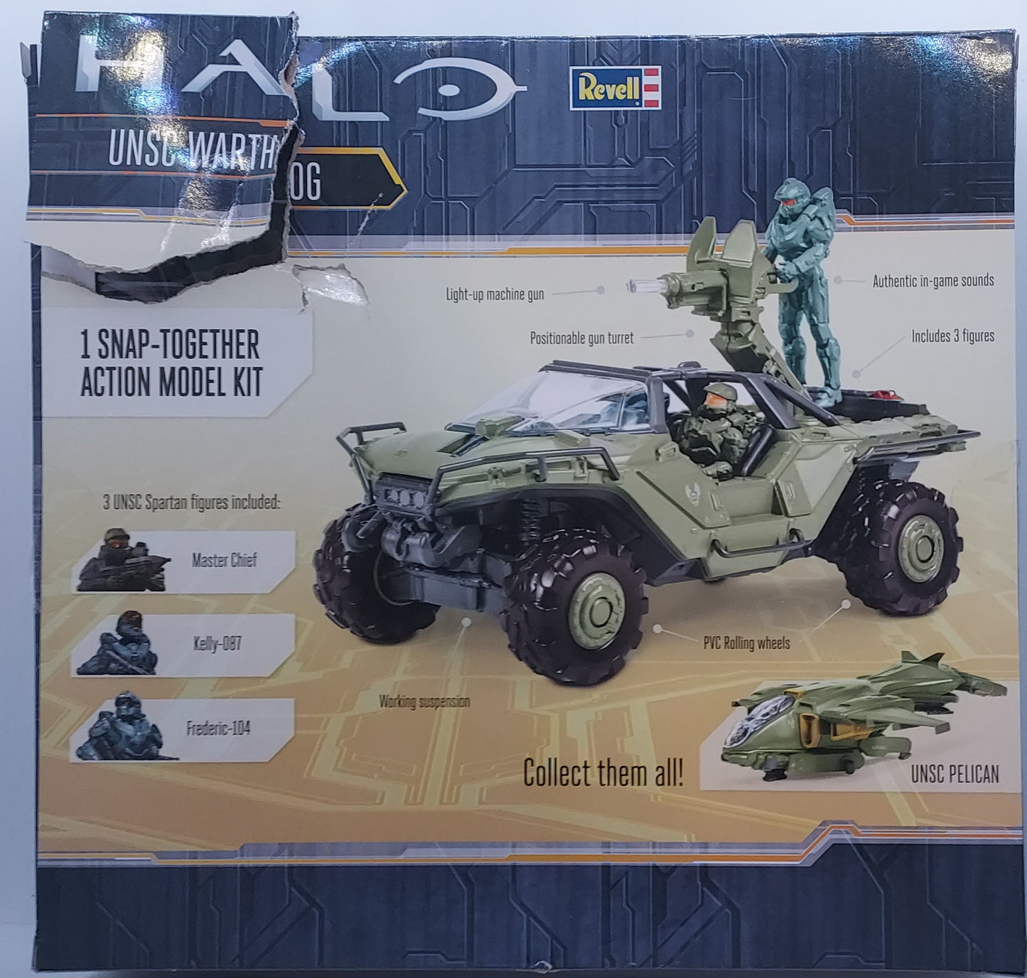 Halo Warthog-HALO-UNSC Warthog-Revell (L1)