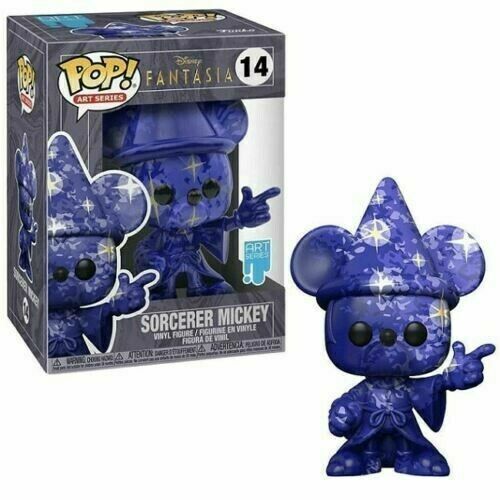 Bobblehead Figure: Sorcerer Mickey Art Series in Stacks Protector