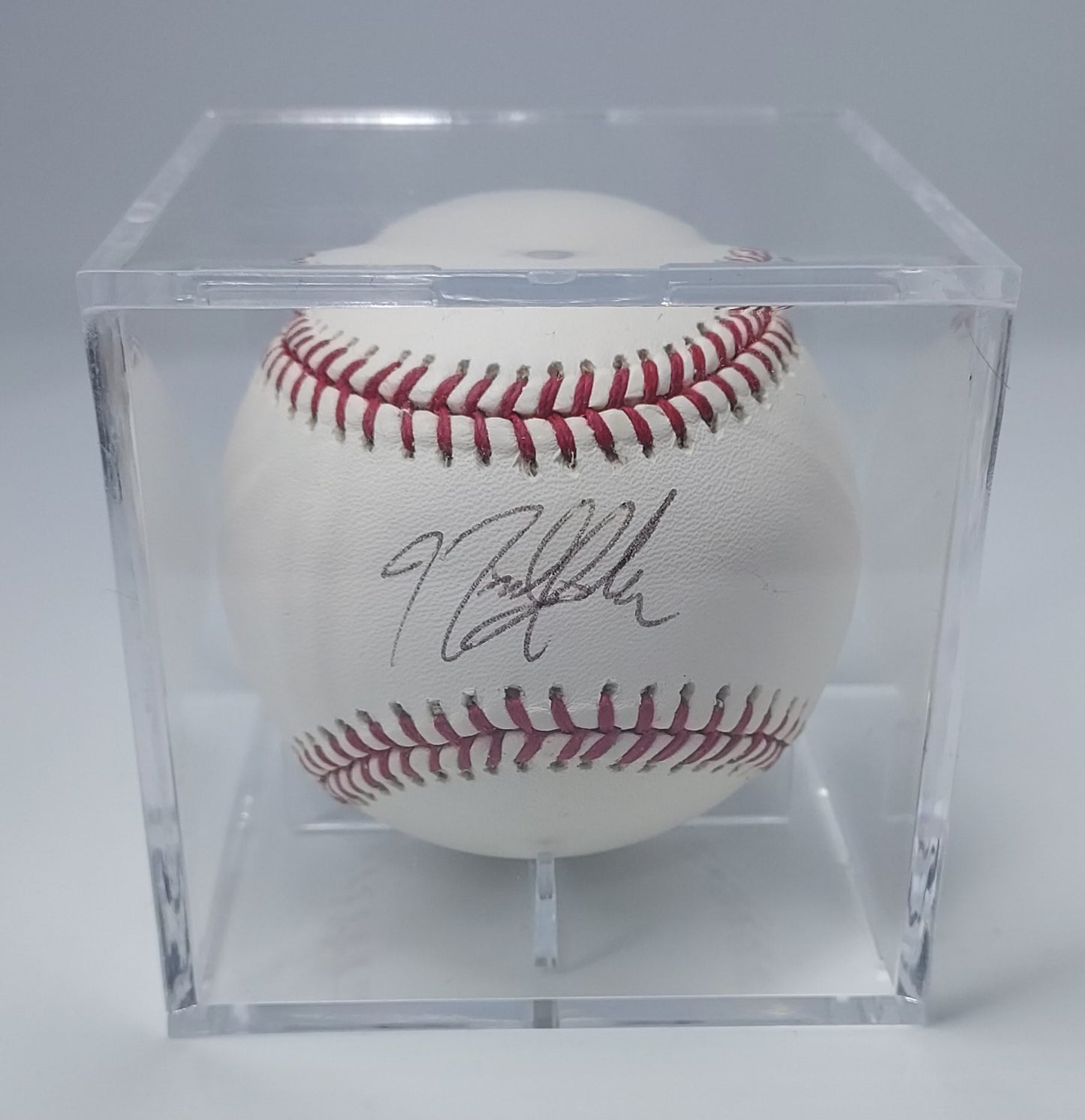 Nick Johnson Signed OML Baseball (JSA COA)