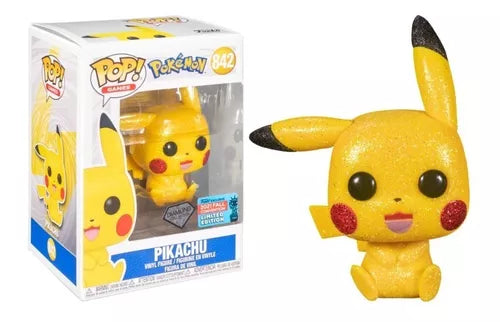 Bobblehead Figure:  Pikachu #842: Diamond 2021 Nycc Convention Exclusive (L1) See Description