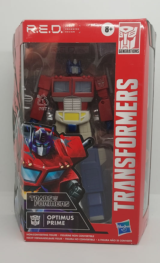 Transformers R.E.D Optimas Prime Robot Enhanced Design Action Figure Hasbro Toy