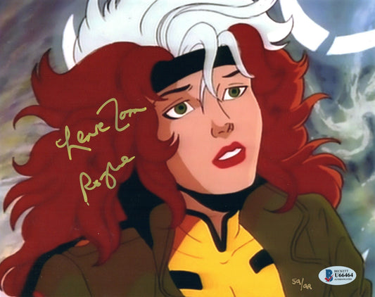 Lenore Zann-as Rouge-signed X-MEN Animated Series 8x10-Beckett