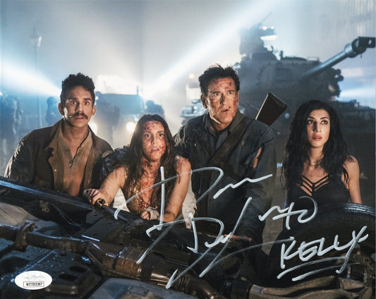 Dana DeLorenzo: Kelly:  ASH VS EVIL DEAD: Signed 8x10: Beckett COA - See Description - (L1)