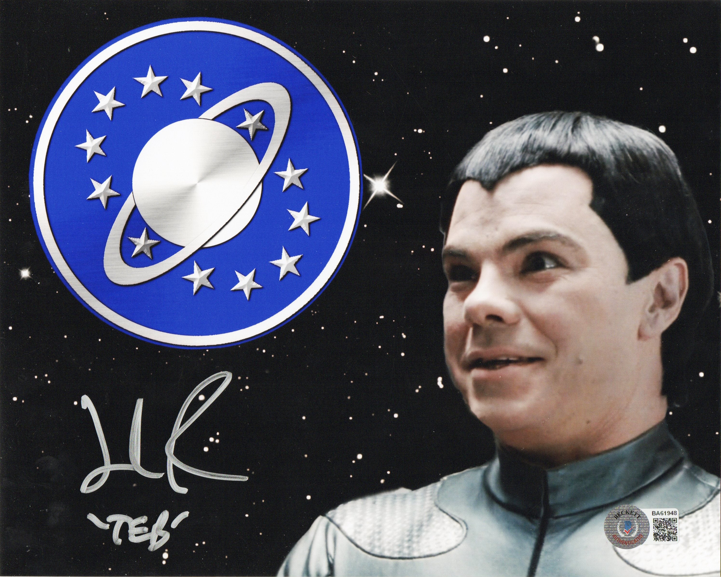 Jed Rees-Teb-Galaxy Quest-signed 8x10-Beckett(2) – The Hobby Table