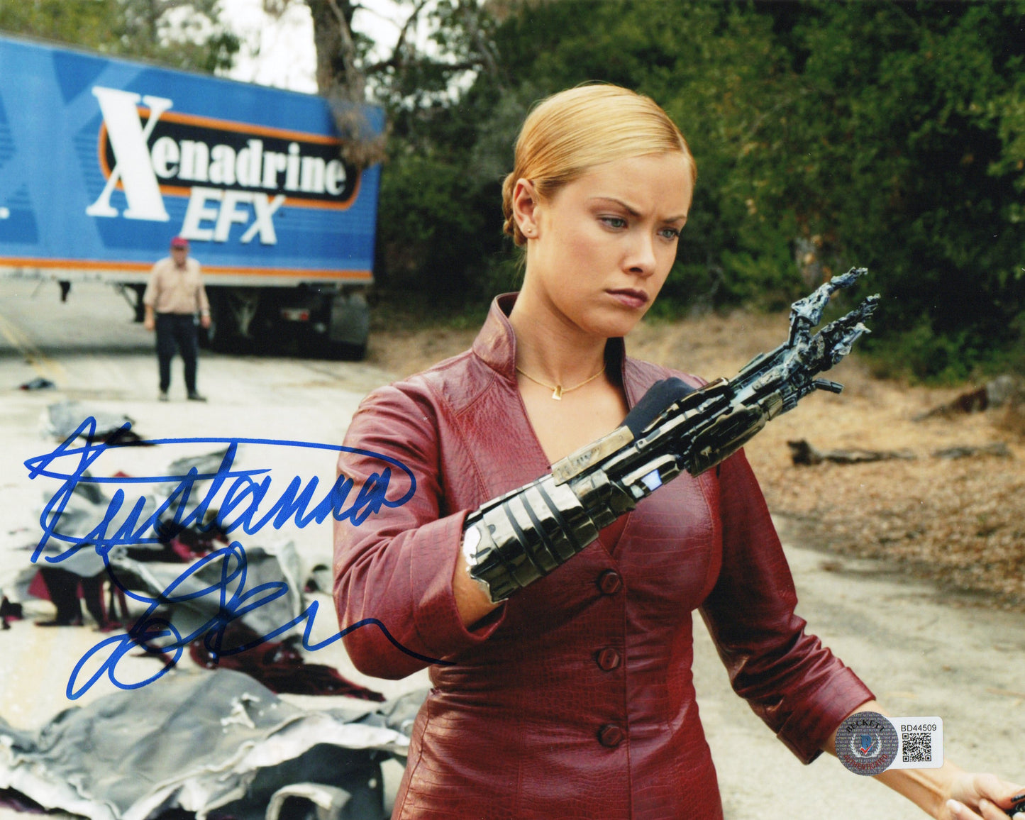 Kristanna Loken-T-X- Terminator 3 signed 8x10-Beckett