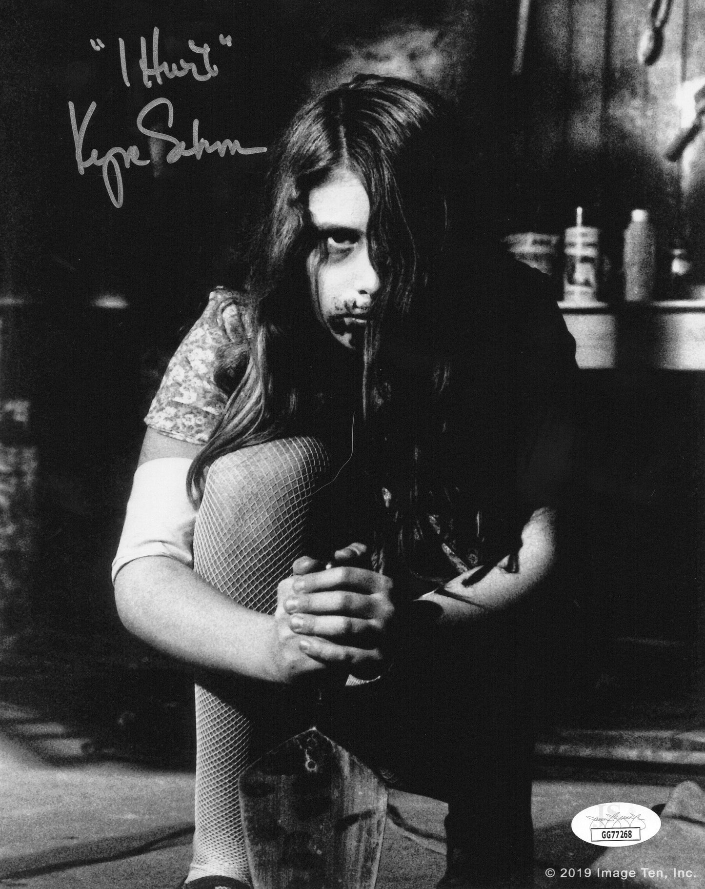 Kya Schon-as Karen Cooper-signed 8x10 Night of the Living Dead-JSA