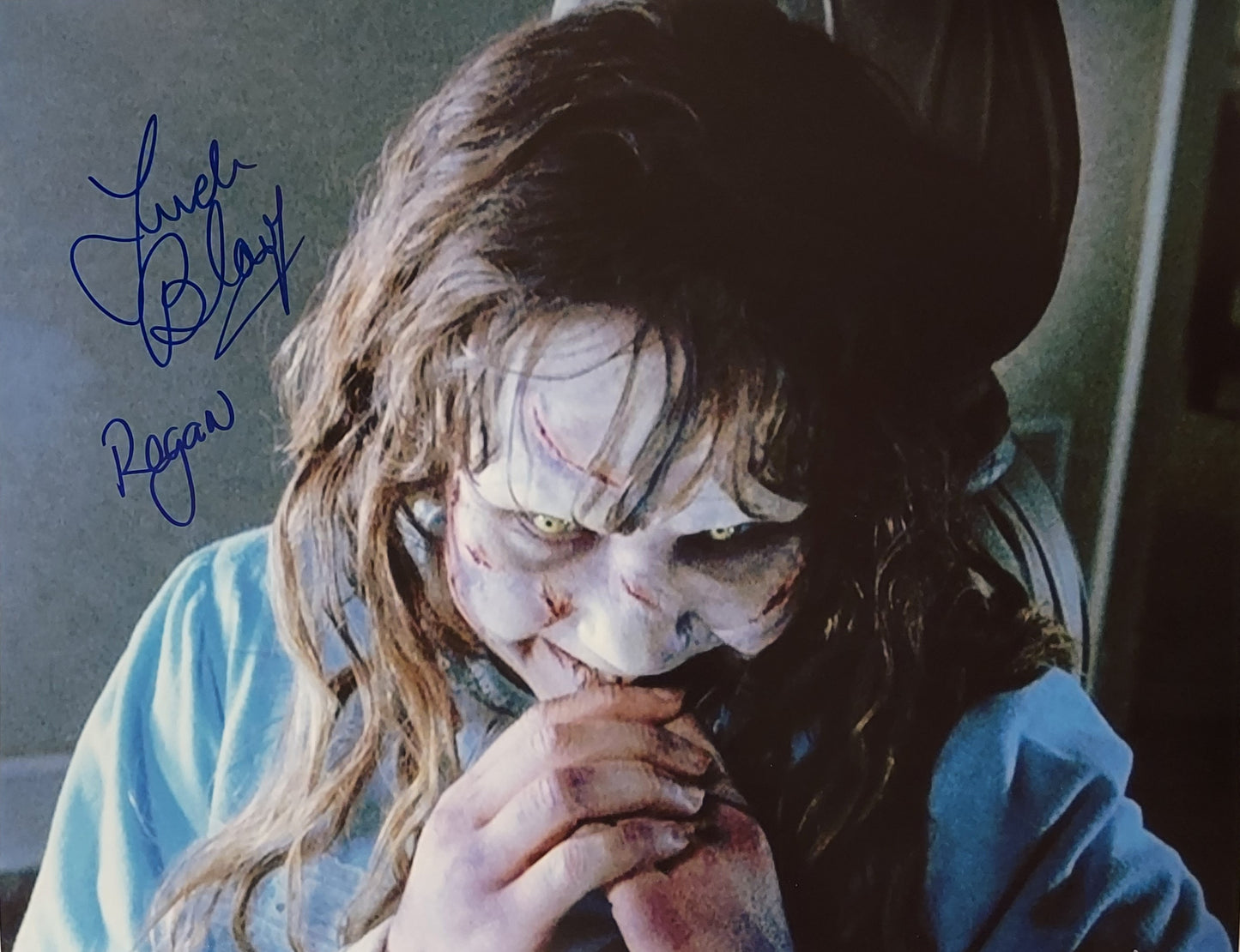 Linda Blair-as Regan-signed Exorcist 11x14-autograpghCOA