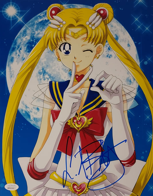 Linda Ballantyne: Sailor Moon: Signed 11x14: JSA COA - See description - (L1)