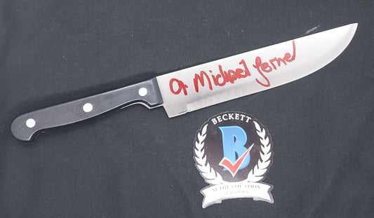 A. Michael Lerner-stuntman-Halloween: The Curse of Michael Myers signed Knife