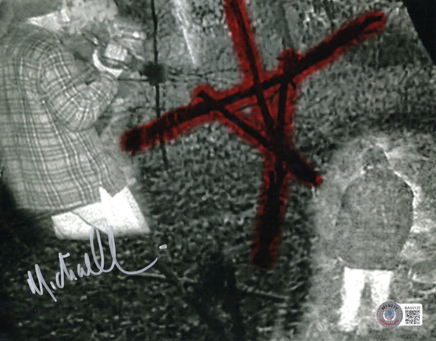 Michael C. Willaims-signed 8x10 Blair Witch Project-Beckett