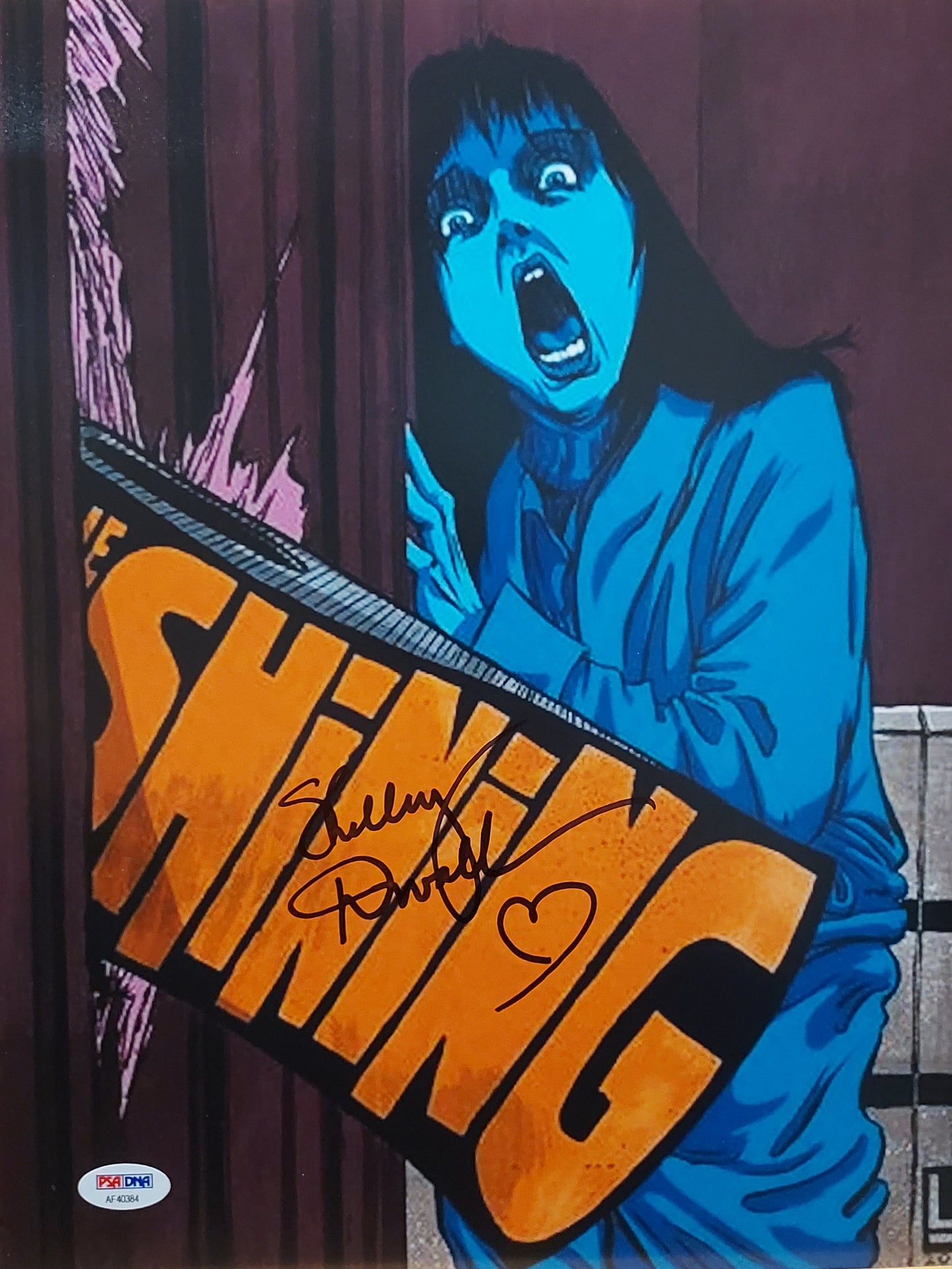 Shelly Duvall-as Wendy Torrance-signed Shining 11x14-PSA/DNA