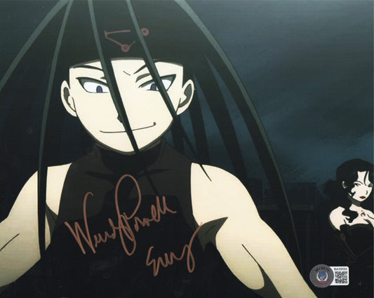 Wendy Powell-Voice of "Envy"-signed Fullmetal Alchemist 8x10-Beckett